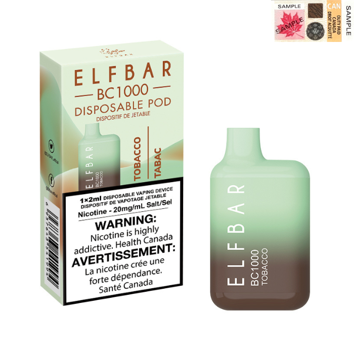 ELF Bar BC1000 Disposable Vape - 10ct