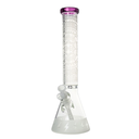 15" 7mm Cheech Radial Lines Sandlast Beaker