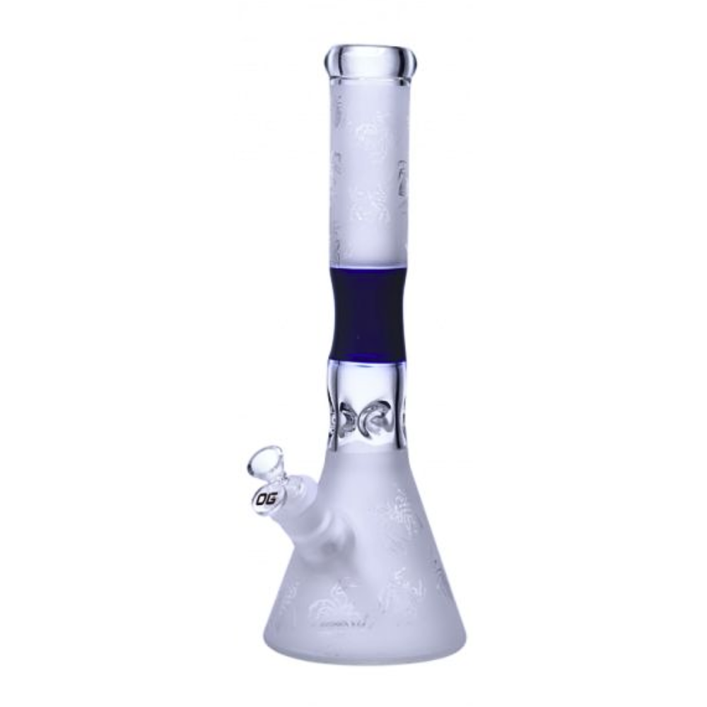 15" 7mm OG Original Shaded Neck Beaker