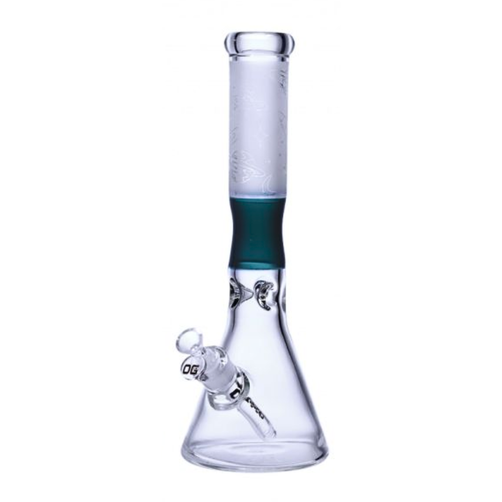 15" 7mm OG Original Shaded Neck Beaker