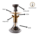 14" The Gacha Hookah