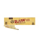 Raw Classic Single Size 70/45 Pre Rolled Cones - 12ct