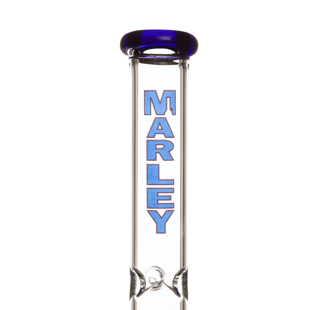 11" 5mm Marley Clear Skinny Beaker Bong