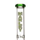 11" 5mm Marley Clear Skinny Beaker Bong