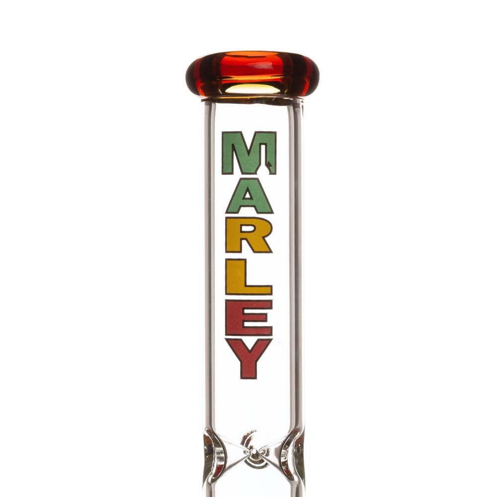 11" 5mm Marley Clear Skinny Beaker Bong