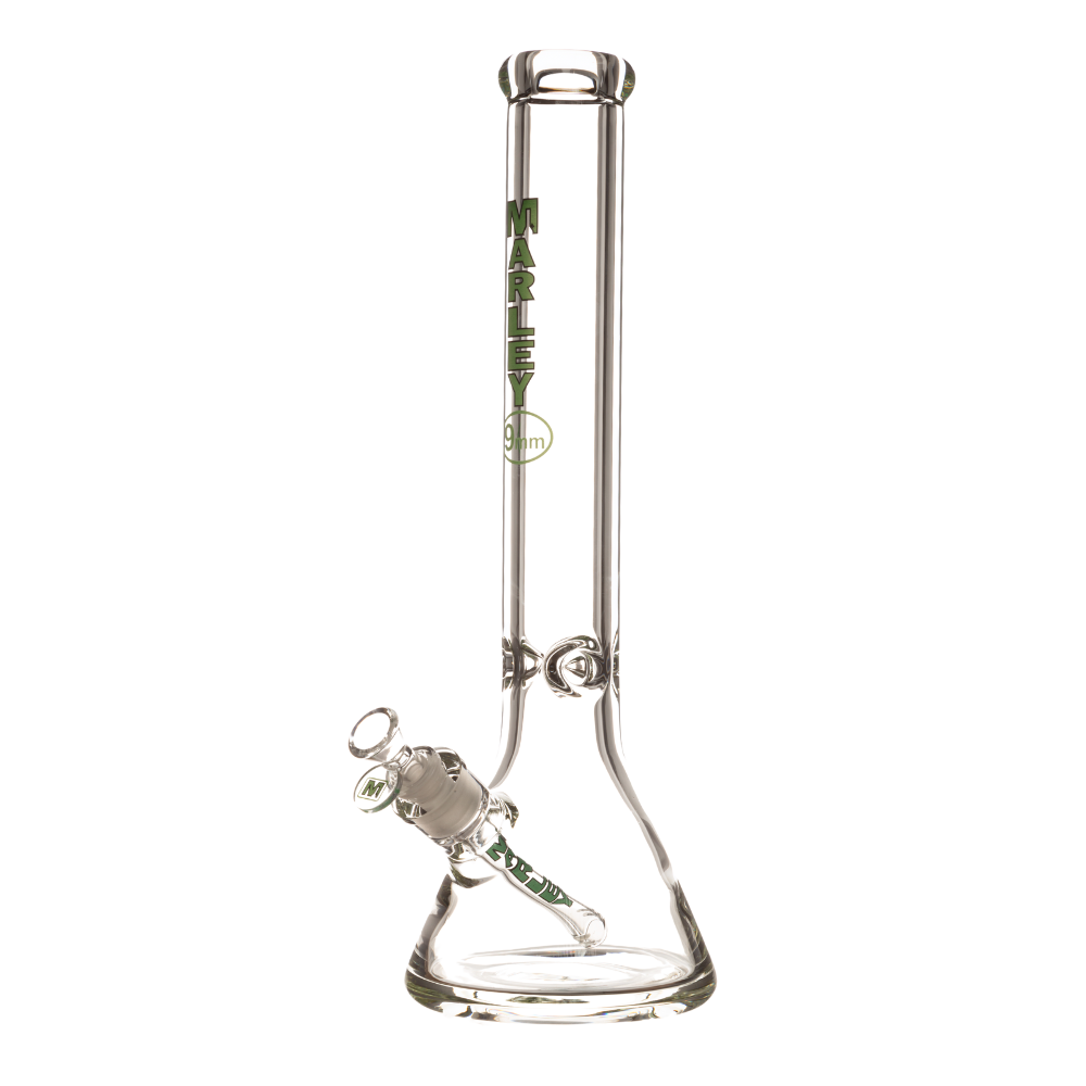 16" 9mm Marley Clear Beaker Bong