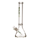 16" 9mm Marley Clear Beaker Bong