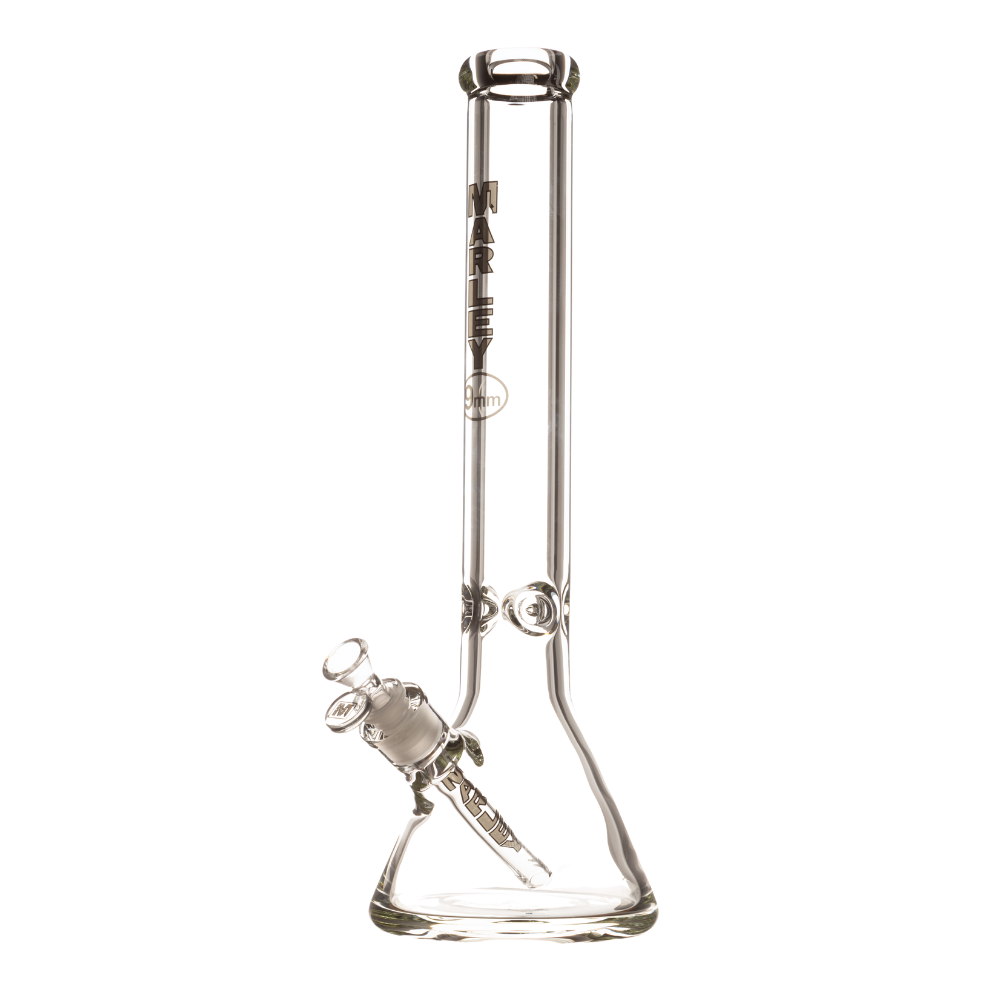 16" 9mm Marley Clear Beaker Bong