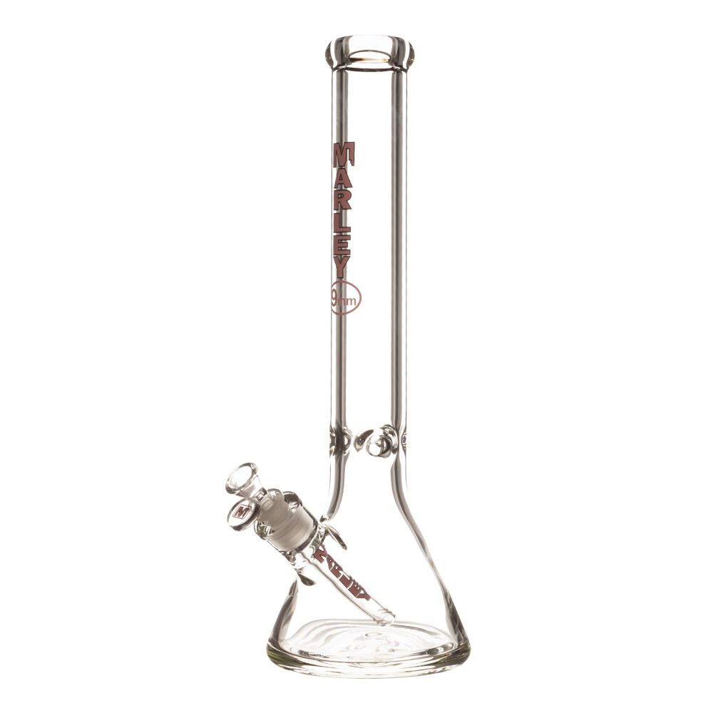 16" 9mm Marley Clear Beaker Bong