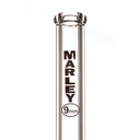 16" 9mm Marley Clear Beaker Bong