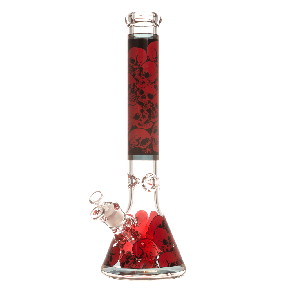 16" 7mm Marley Wrapped Skull Beaker