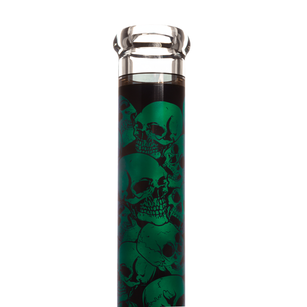 16" 7mm Marley Wrapped Skull Beaker