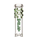 12" 5mm Marley Bubble Beads Beaker Bong