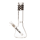 12" 5mm Marley Bubble Beads Beaker Bong