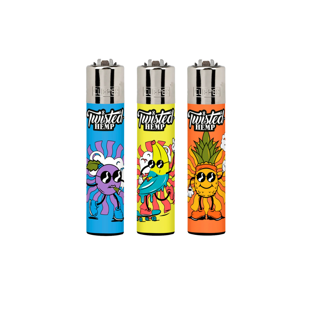 Clipper Packwraps Flower Lighters - 48ct