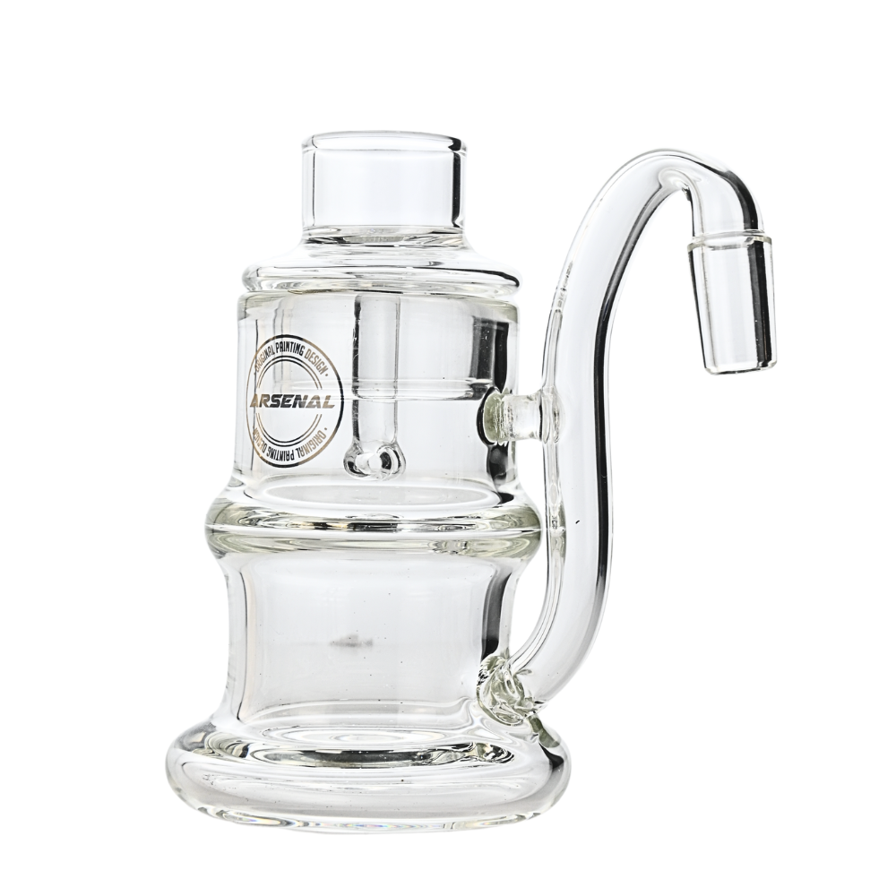 5.5" Arsenal Curved Neck Hash Ash Catcher