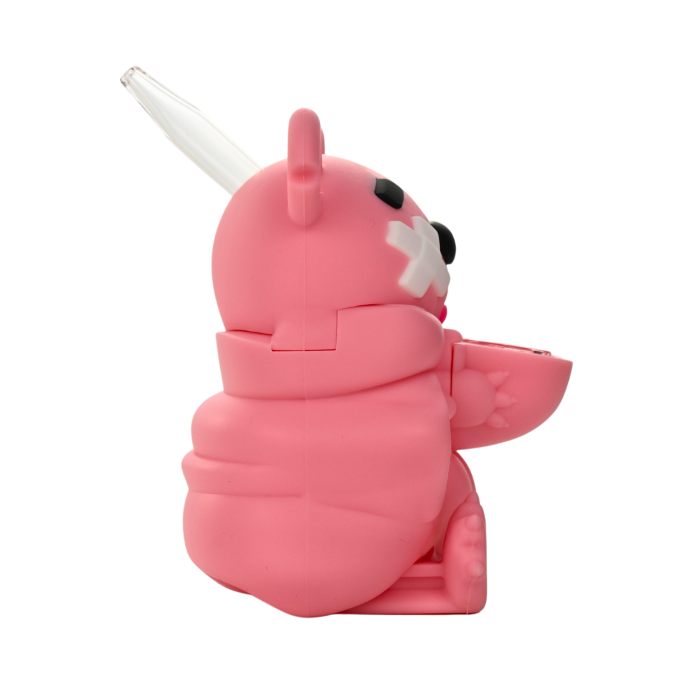 5" Scarbear Silicone Bong