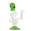 8" Arsenal Alien Functional Glass Waterpipe