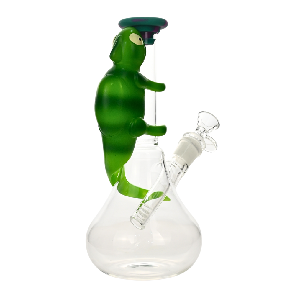 4" Arsenal Green Dragon Bong