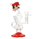 8" Arsenal Mario Functional Glass Waterpipe