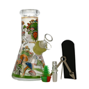 8" Psychedelic Mushroom 5 in 1 Glass Bong Kit