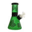 8" 7mm Honeycomb Glow Beaker Deluxe Smoke Box