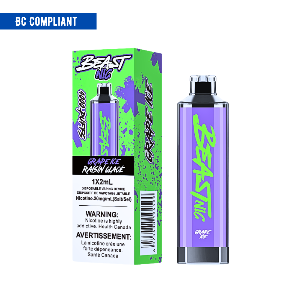 Beast Nic 4k Puffs Disposable Vape - 5ct