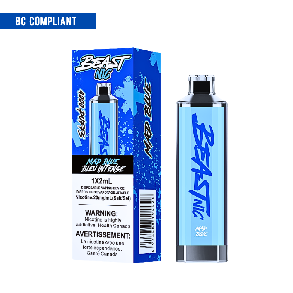 Beast Nic 4k Puffs Disposable Vape - 5ct