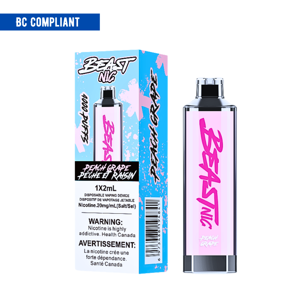 Beast Nic 4k Puffs Disposable Vape - 5ct