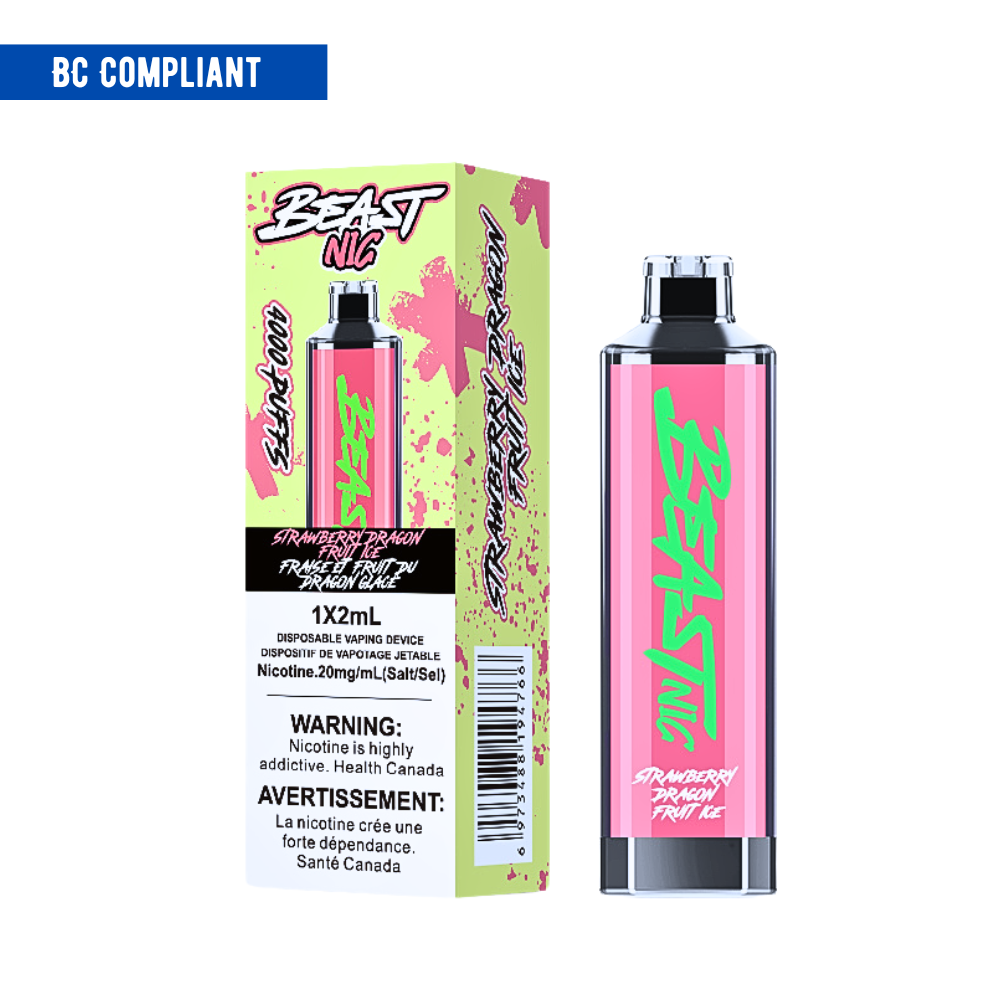 Beast Nic 4k Puffs Disposable Vape - 5ct