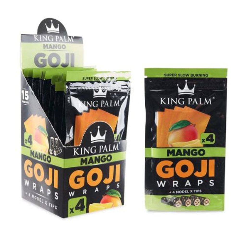 King Palm Goji Blunt Wraps - 15ct