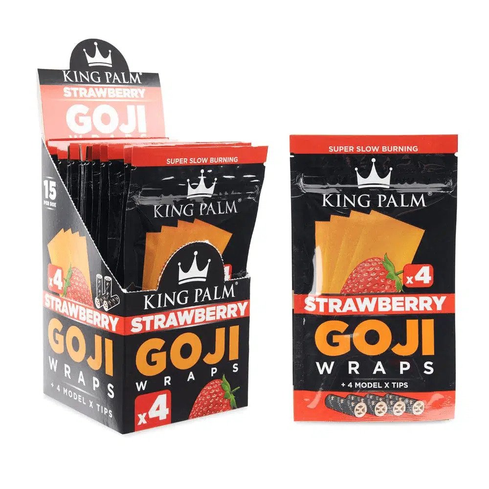 King Palm Goji Blunt Wraps - 15ct