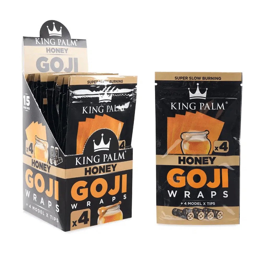 King Palm Goji Blunt Wraps - 15ct