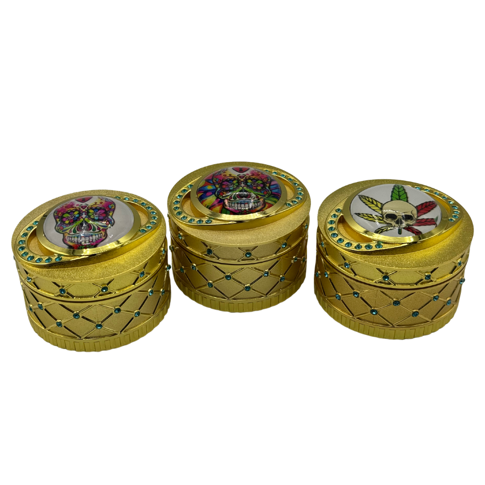 Arsenal Psychedelic Chest 65mm 4-Pc Grinder - 3ct