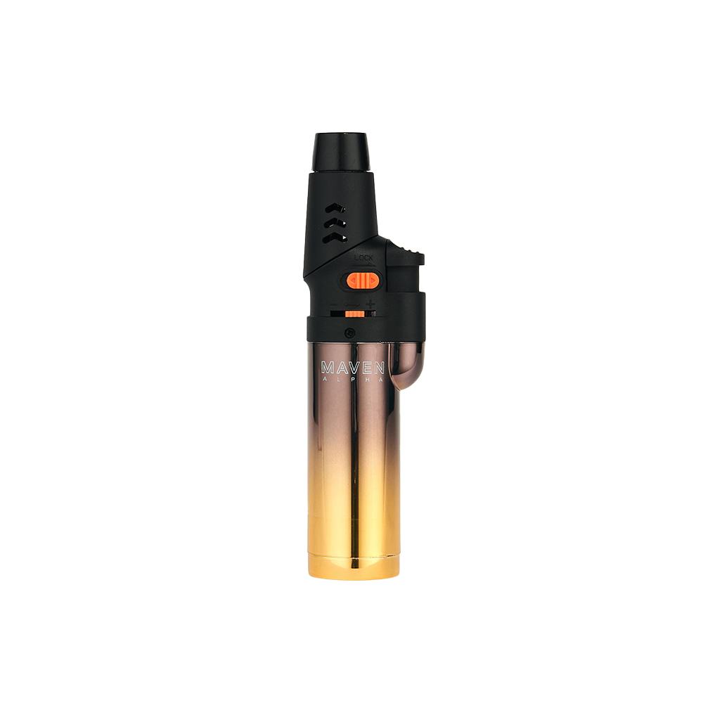 Maven Alpha+ Chrome Torch Lighters - 15ct