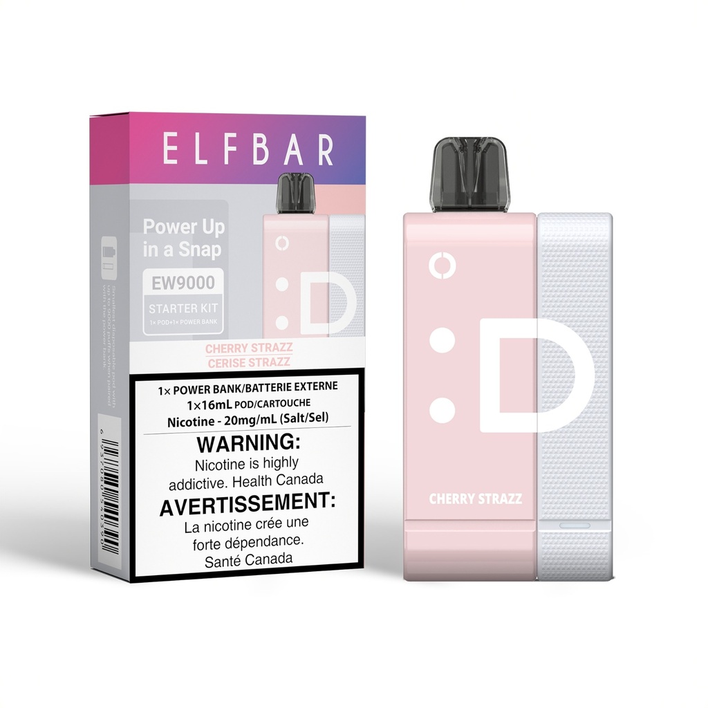 (Bundle 2) Elf Bar EW9000 Starter Kit - 5ct x 4 Flavours