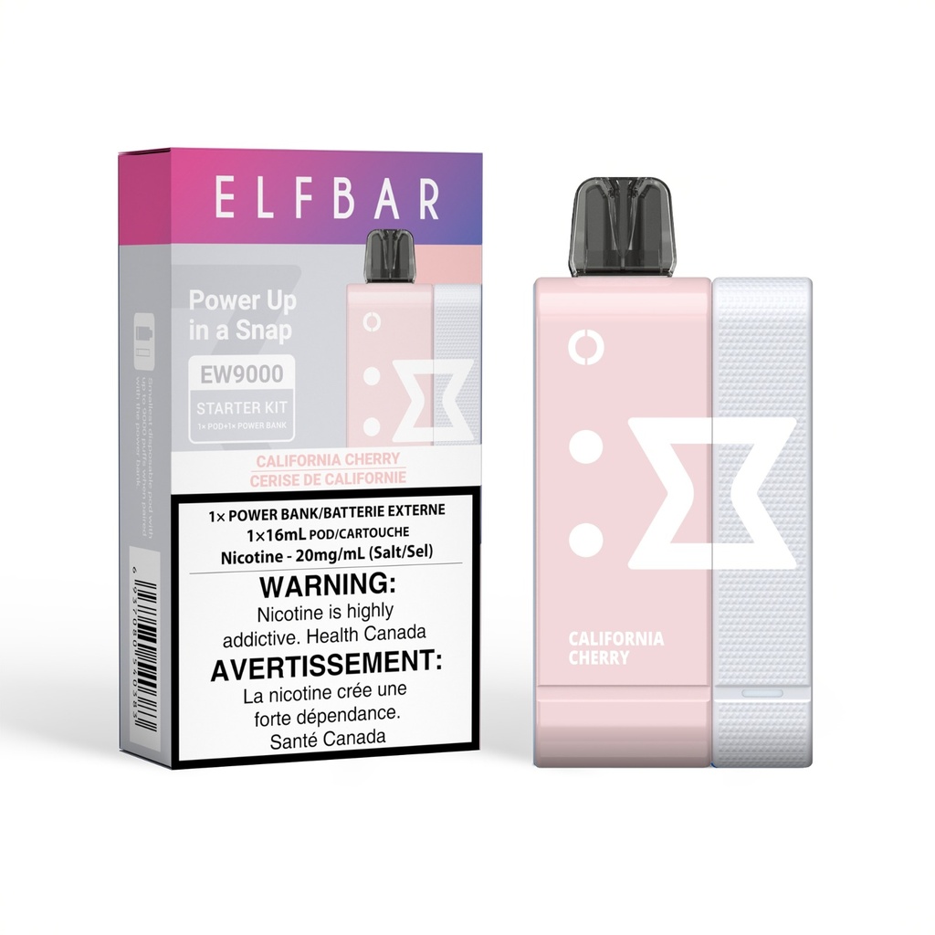(Bundle) Elf Bar EW9000 Starter Kit - 5ct x 8Flavours