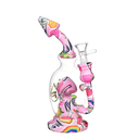 8" Pulsar Shroom Celebration Water Pipe