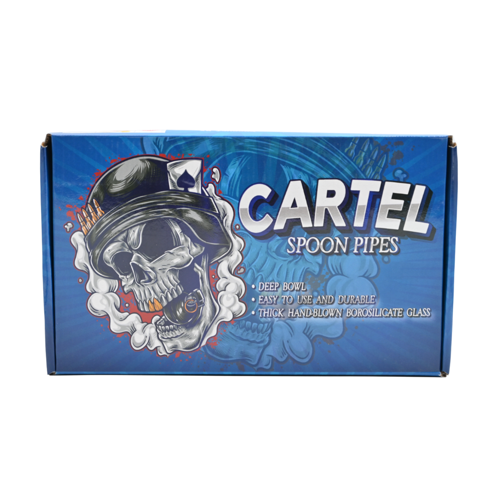 4" Cartel Camel Pastel Spoon Pipe - 5ct