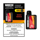 Breeze Prime S50 6000 Puffs Disposable Vape - 5ct