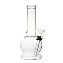 6" Clear Glass Bong - 5ct