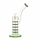 12" 5mm Five Step Glass Percolator Rig