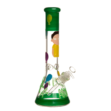 14" 7mm Pastel Guy Glass Bong