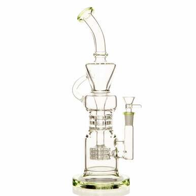 16" Centrum Ring Percolator Rig Clear