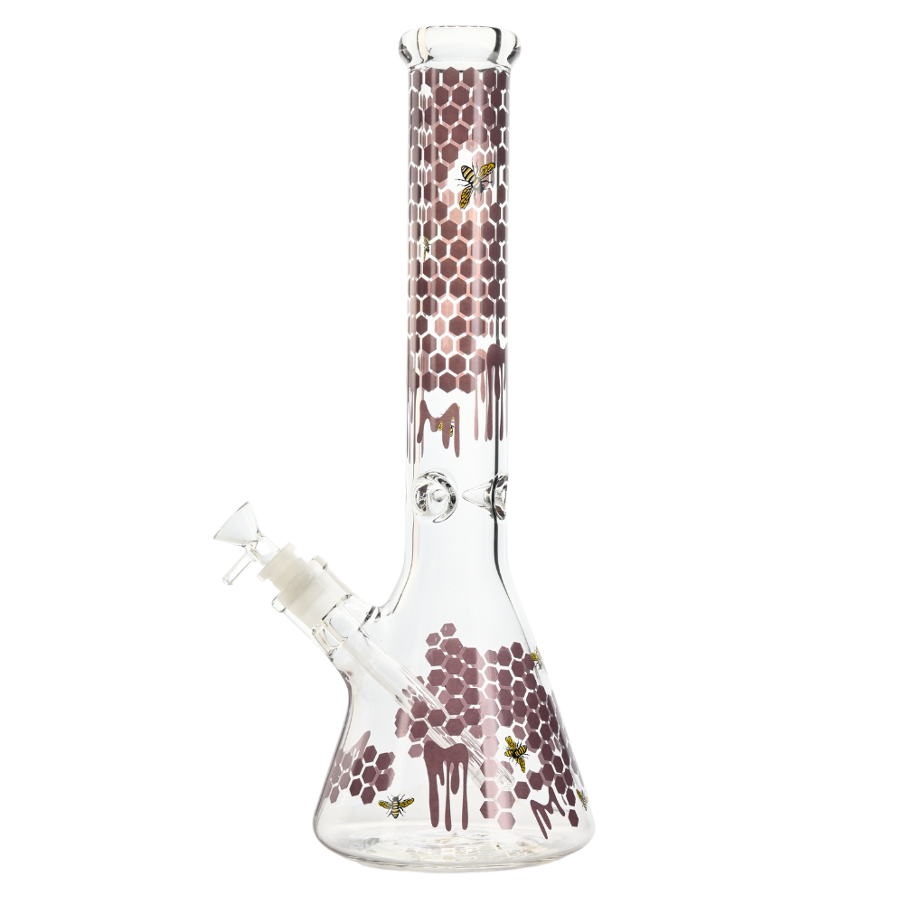 16" Nectar Mania Glass Bong - Assorted Colours