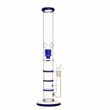 18" Quad Pumper Glass Rig