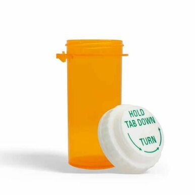 20dr Vial w/ Child Resistant Cap - 400ct