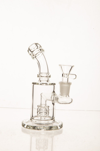 5" Mini Cylindrical Rig w/ Ring Percolator