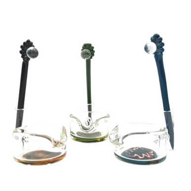 5″ Mystical Staff Glass Dabber w/ Mixing Tray