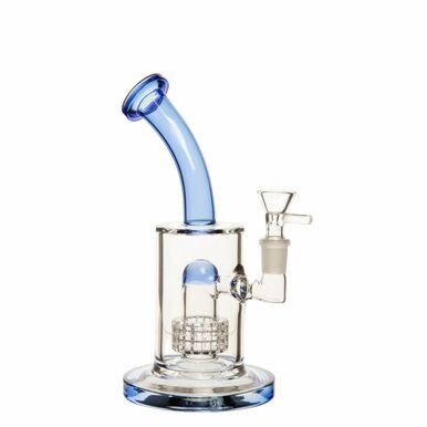 8" 5mm Mini Showerhead Percolator Rig